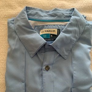 Magellan short sleeve fishing shirt